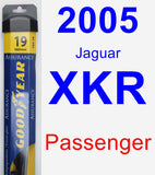 Passenger Wiper Blade for 2005 Jaguar XKR - Assurance