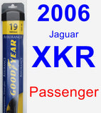 Passenger Wiper Blade for 2006 Jaguar XKR - Assurance