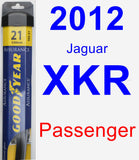 Passenger Wiper Blade for 2012 Jaguar XKR - Assurance