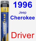 Driver Wiper Blade for 1996 Jeep Cherokee - Assurance