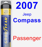 Passenger Wiper Blade for 2007 Jeep Compass - Assurance