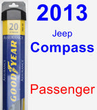 Passenger Wiper Blade for 2013 Jeep Compass - Assurance