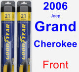Front Wiper Blade Pack for 2006 Jeep Grand Cherokee - Assurance