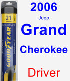 Driver Wiper Blade for 2006 Jeep Grand Cherokee - Assurance