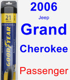 Passenger Wiper Blade for 2006 Jeep Grand Cherokee - Assurance