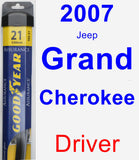 Driver Wiper Blade for 2007 Jeep Grand Cherokee - Assurance