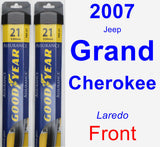 Front Wiper Blade Pack for 2007 Jeep Grand Cherokee - Assurance