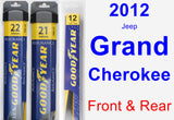 Front & Rear Wiper Blade Pack for 2012 Jeep Grand Cherokee - Assurance