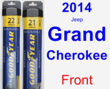 Front Wiper Blade Pack for 2014 Jeep Grand Cherokee - Assurance