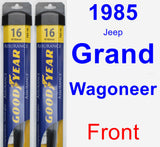 Front Wiper Blade Pack for 1985 Jeep Grand Wagoneer - Assurance