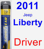 Driver Wiper Blade for 2011 Jeep Liberty - Assurance