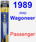 Passenger Wiper Blade for 1989 Jeep Wagoneer - Assurance