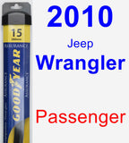 Passenger Wiper Blade for 2010 Jeep Wrangler - Assurance
