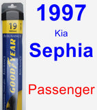 Passenger Wiper Blade for 1997 Kia Sephia - Assurance