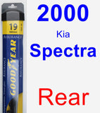 Rear Wiper Blade for 2000 Kia Spectra - Assurance