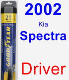 Driver Wiper Blade for 2002 Kia Spectra - Assurance