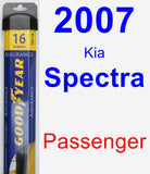 Passenger Wiper Blade for 2007 Kia Spectra - Assurance