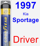 Driver Wiper Blade for 1997 Kia Sportage - Assurance