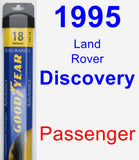 Passenger Wiper Blade for 1995 Land Rover Discovery - Assurance