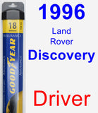 Driver Wiper Blade for 1996 Land Rover Discovery - Assurance