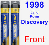 Front Wiper Blade Pack for 1998 Land Rover Discovery - Assurance