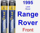Front Wiper Blade Pack for 1995 Land Rover Range Rover - Assurance