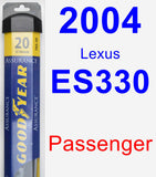 Passenger Wiper Blade for 2004 Lexus ES330 - Assurance