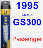 Passenger Wiper Blade for 1995 Lexus GS300 - Assurance