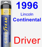 Driver Wiper Blade for 1996 Lincoln Continental - Assurance