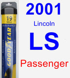 Passenger Wiper Blade for 2001 Lincoln LS - Assurance