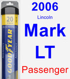 Passenger Wiper Blade for 2006 Lincoln Mark LT - Assurance