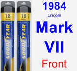 Front Wiper Blade Pack for 1984 Lincoln Mark VII - Assurance