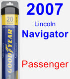 Passenger Wiper Blade for 2007 Lincoln Navigator - Assurance
