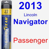 Passenger Wiper Blade for 2013 Lincoln Navigator - Assurance