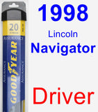 Driver Wiper Blade for 1998 Lincoln Navigator - Assurance