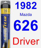 Driver Wiper Blade for 1982 Mazda 626 - Assurance