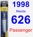 Passenger Wiper Blade for 1998 Mazda 626 - Assurance