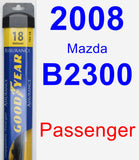 Passenger Wiper Blade for 2008 Mazda B2300 - Assurance