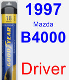 Driver Wiper Blade for 1997 Mazda B4000 - Assurance