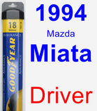 Driver Wiper Blade for 1994 Mazda Miata - Assurance