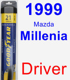 Driver Wiper Blade for 1999 Mazda Millenia - Assurance