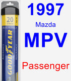 Passenger Wiper Blade for 1997 Mazda MPV - Assurance