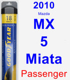 Passenger Wiper Blade for 2010 Mazda MX-5 Miata - Assurance