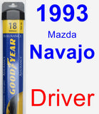 Driver Wiper Blade for 1993 Mazda Navajo - Assurance