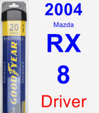 Driver Wiper Blade for 2004 Mazda RX-8 - Assurance