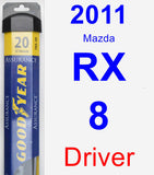 Driver Wiper Blade for 2011 Mazda RX-8 - Assurance