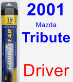 Driver Wiper Blade for 2001 Mazda Tribute - Assurance