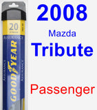 Passenger Wiper Blade for 2008 Mazda Tribute - Assurance