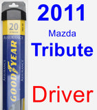 Driver Wiper Blade for 2011 Mazda Tribute - Assurance