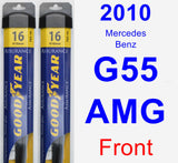 Front Wiper Blade Pack for 2010 Mercedes-Benz G55 AMG - Assurance